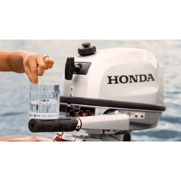 Honda 4HP 4-Stroke – Short Shaft, Manual Start, Tiller Steering - Image 2