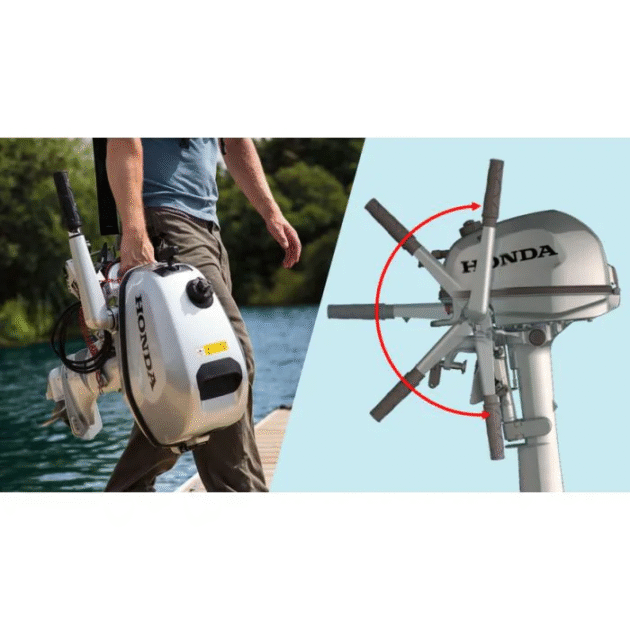 Honda 4HP 4-Stroke Long Shaft - Image 2